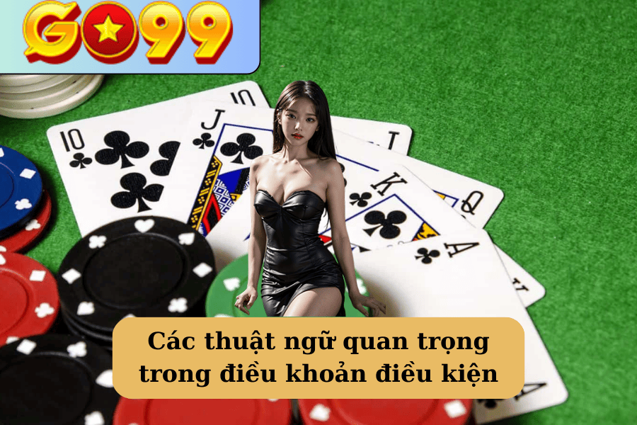 Các thuật ngữ quan trọng trong điều khoản điều kiện của nhà cái GO99