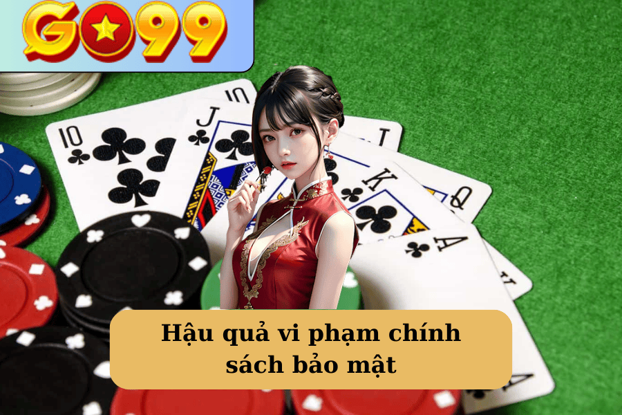 Hậu quả vi phạm chính sách bảo mật