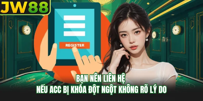 ban nen lien he neu acc bi khoa dot ngot khong ro ly do ban nen lien he neu acc bi khoa dot ngot khong ro ly do