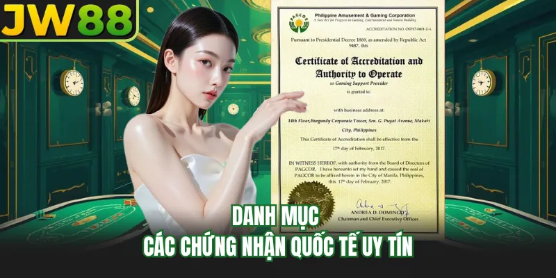 danh muc cac chung nhan quoc te uy tin danh muc cac chung nhan quoc te uy tin