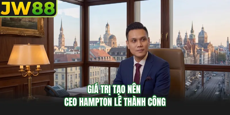 gia tri tao nen ceo hampton le thanh cong gia tri tao nen ceo hampton le thanh cong